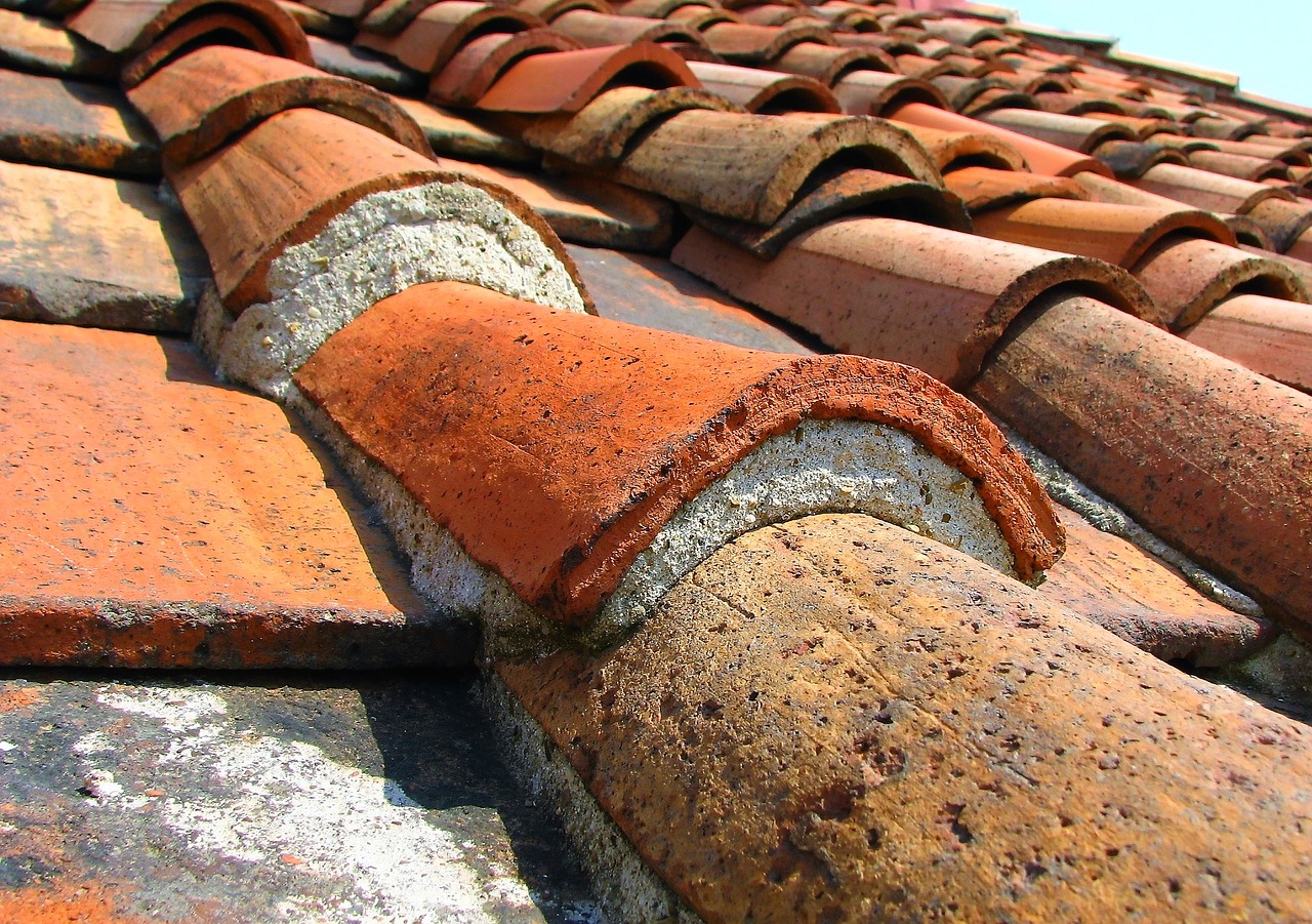roof brick old free photo