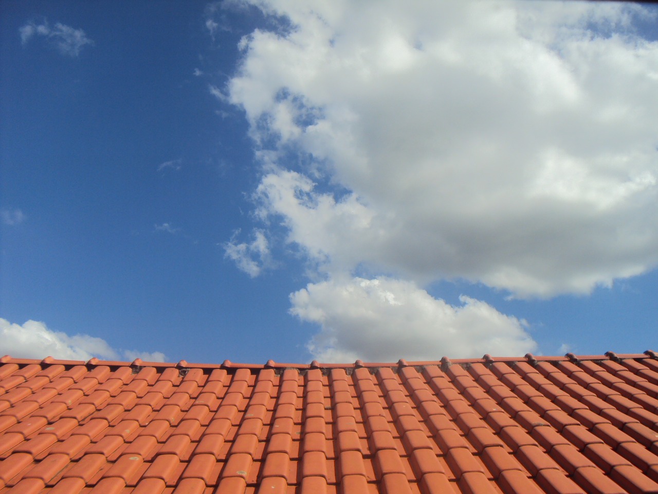 roof sky immensity free photo