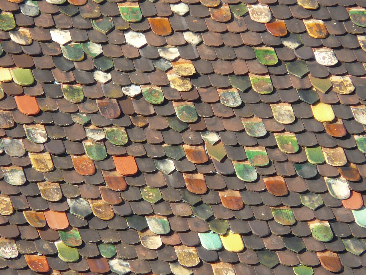 roof roofing colorful free photo