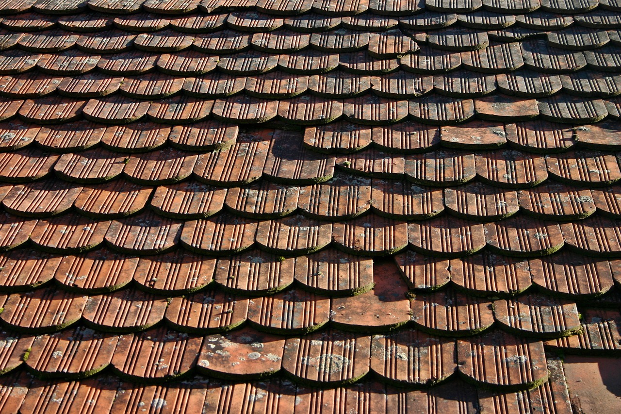 roof tile brick free photo