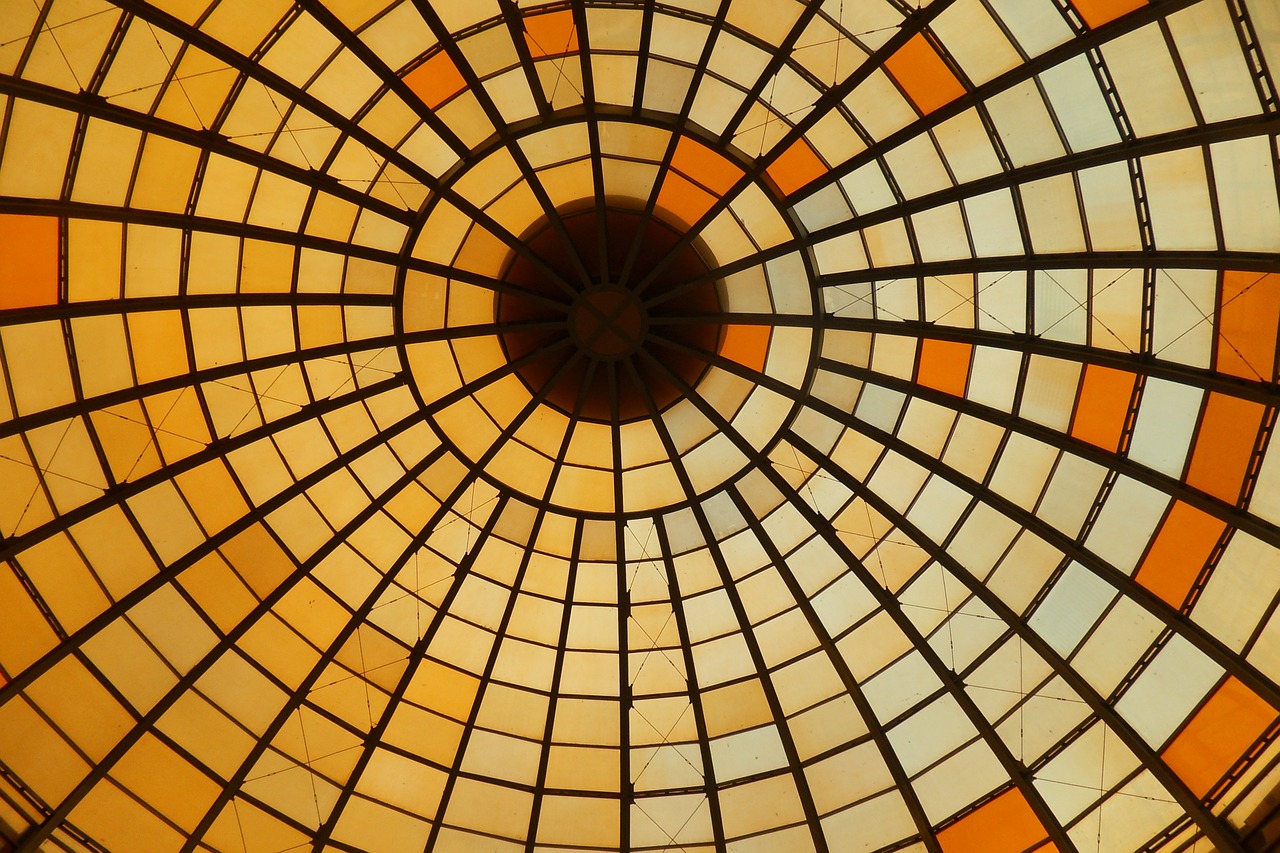 roof glass orange free photo