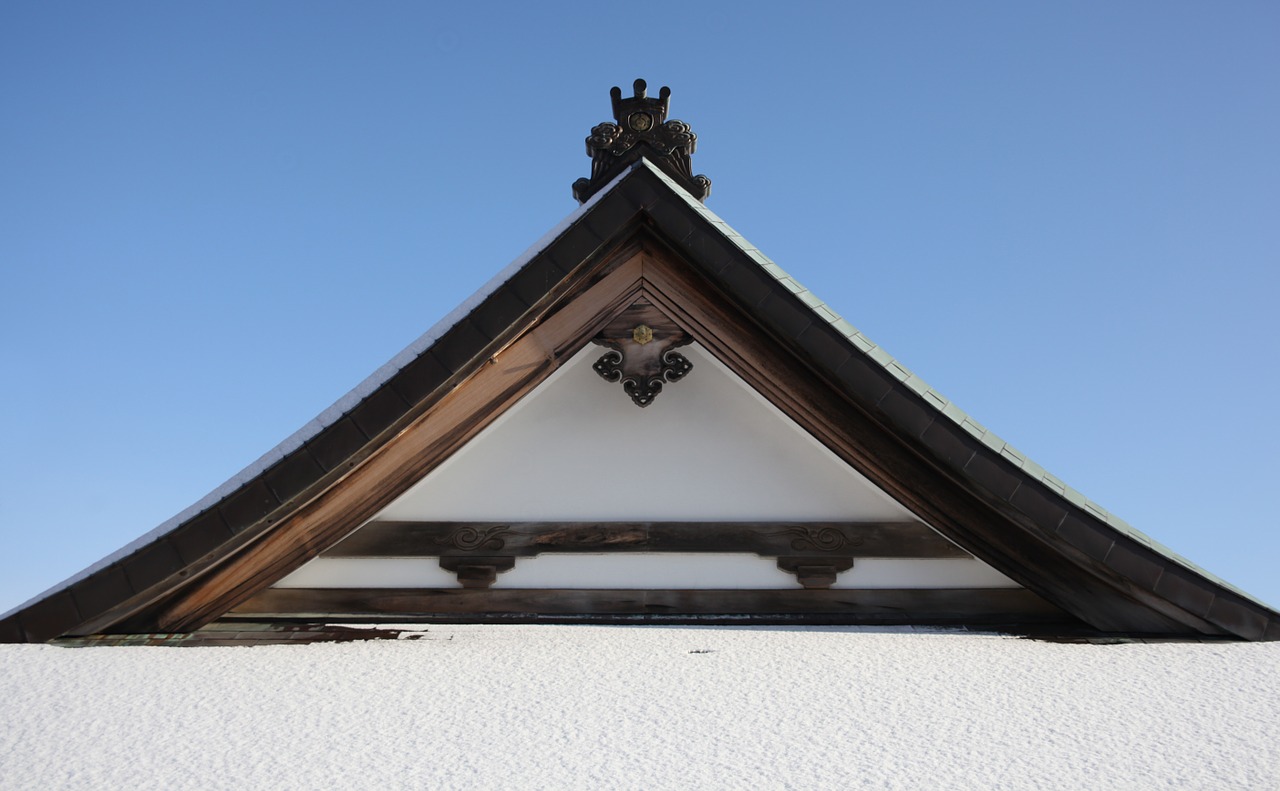 roof building temple free photo