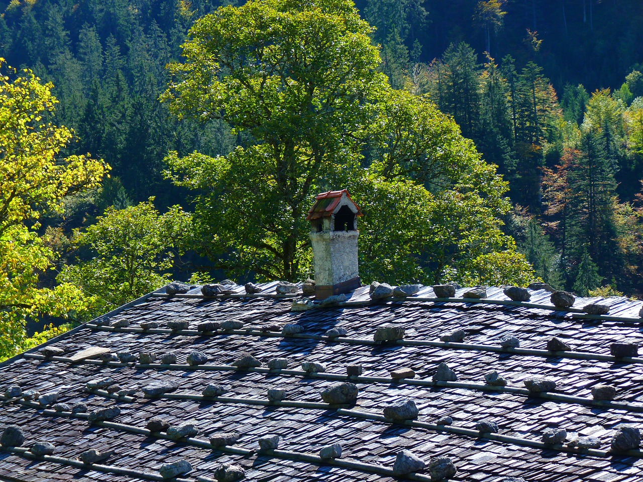 roof shingle roof stone free photo