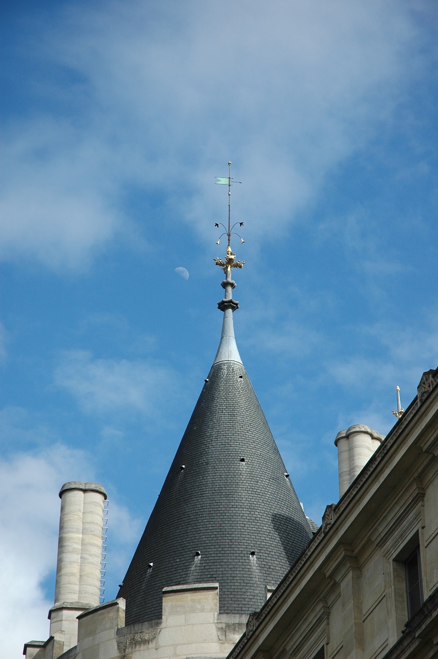 roof architecture paris free photo