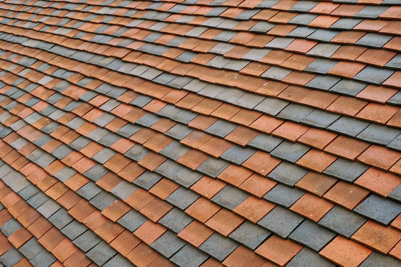 roof tiles pattern free photo