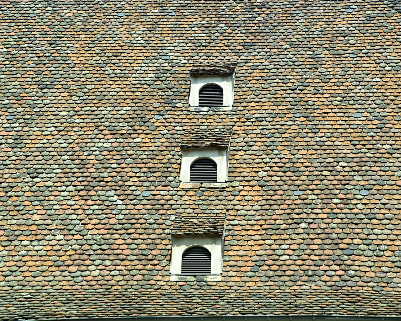 roof alsace tiles free photo
