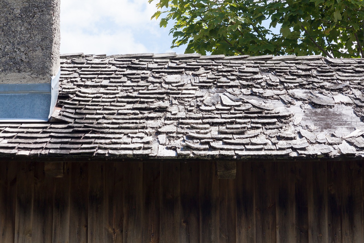 roof shingle wood free photo