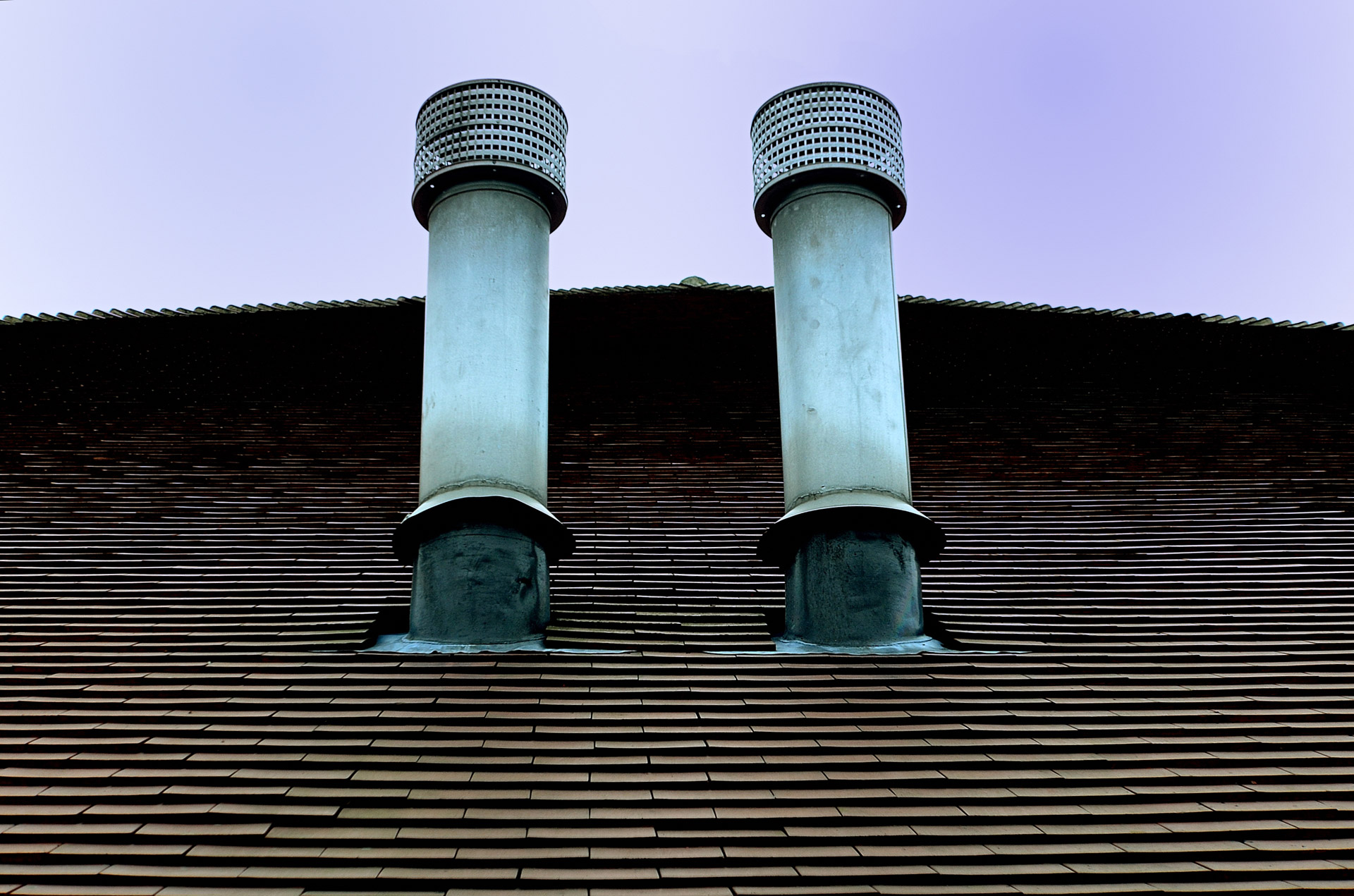 roof chimney background free photo