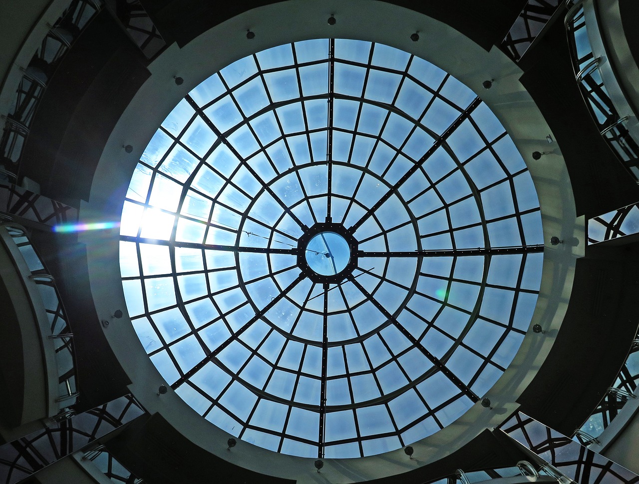 roof dome shopping centre forum free photo