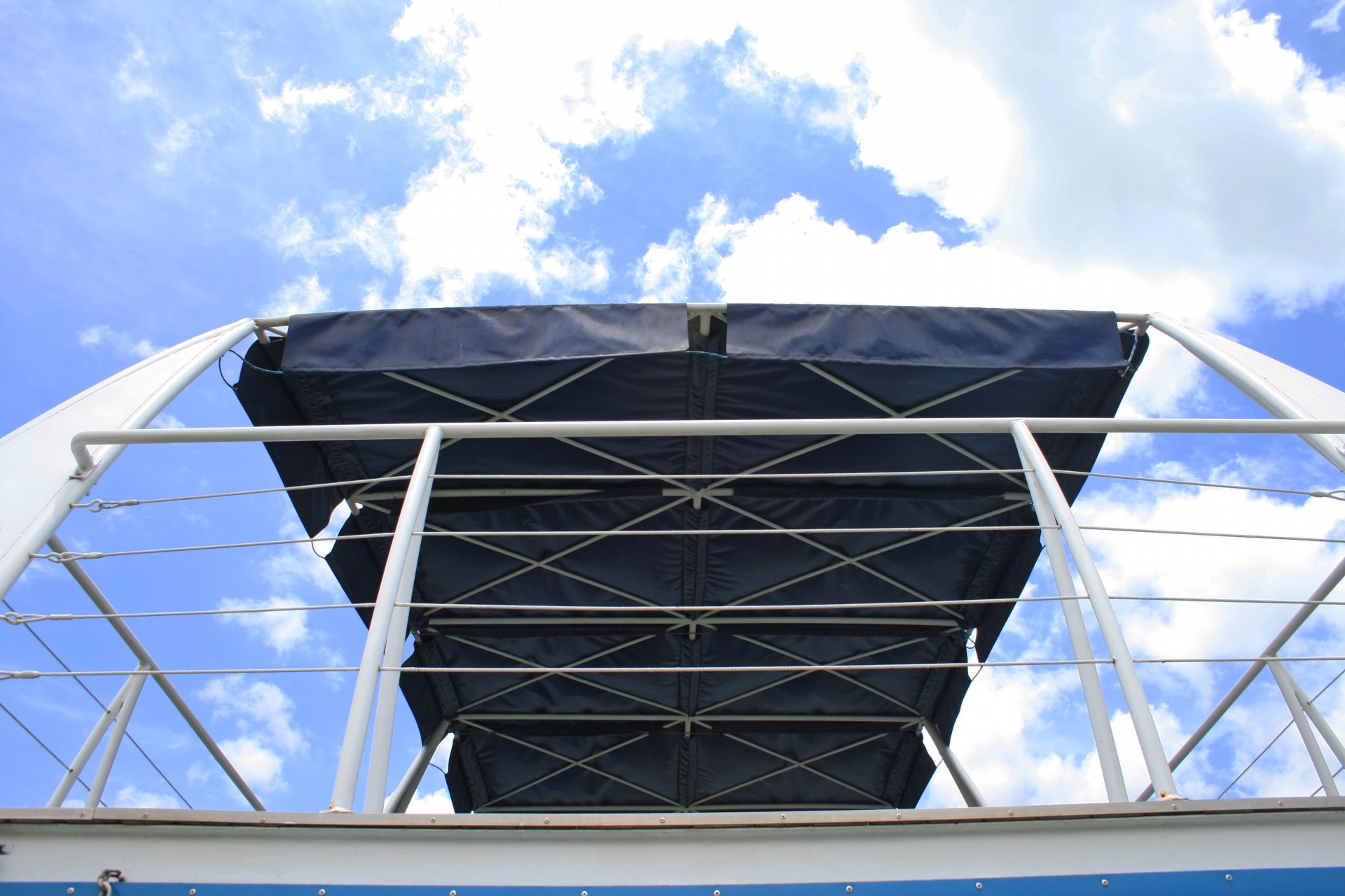 cruise vessel upper deck roof free photo