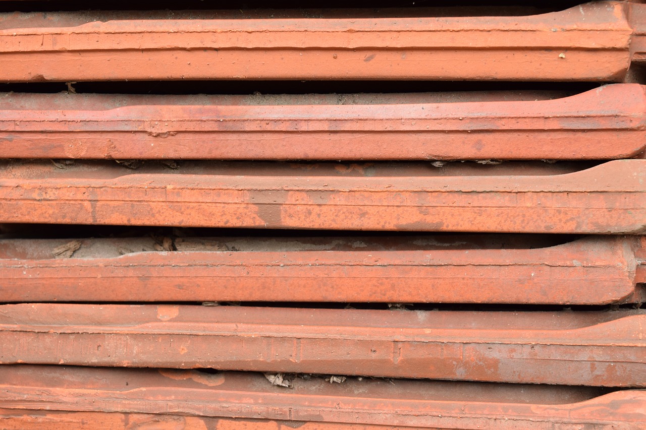 roofing tile stack free photo