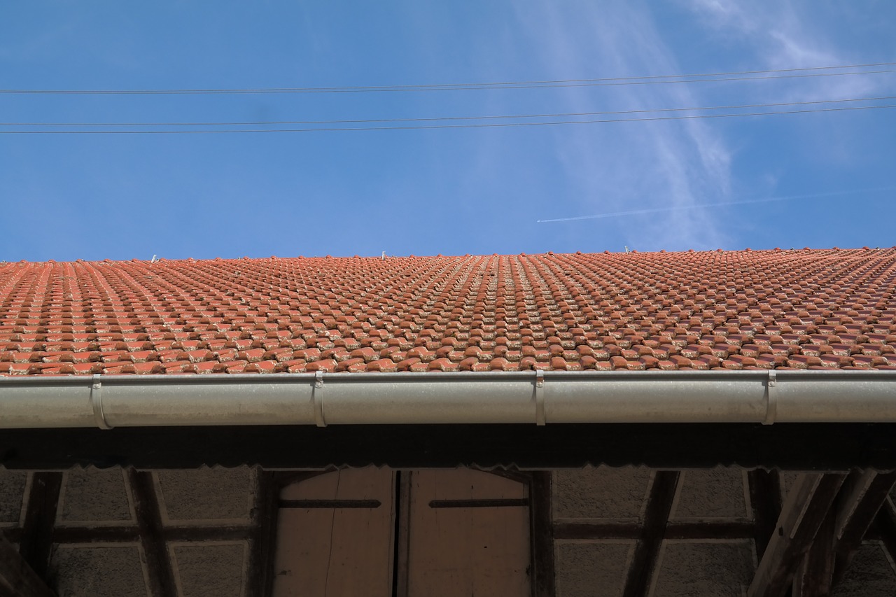 roofing gutter roof free photo