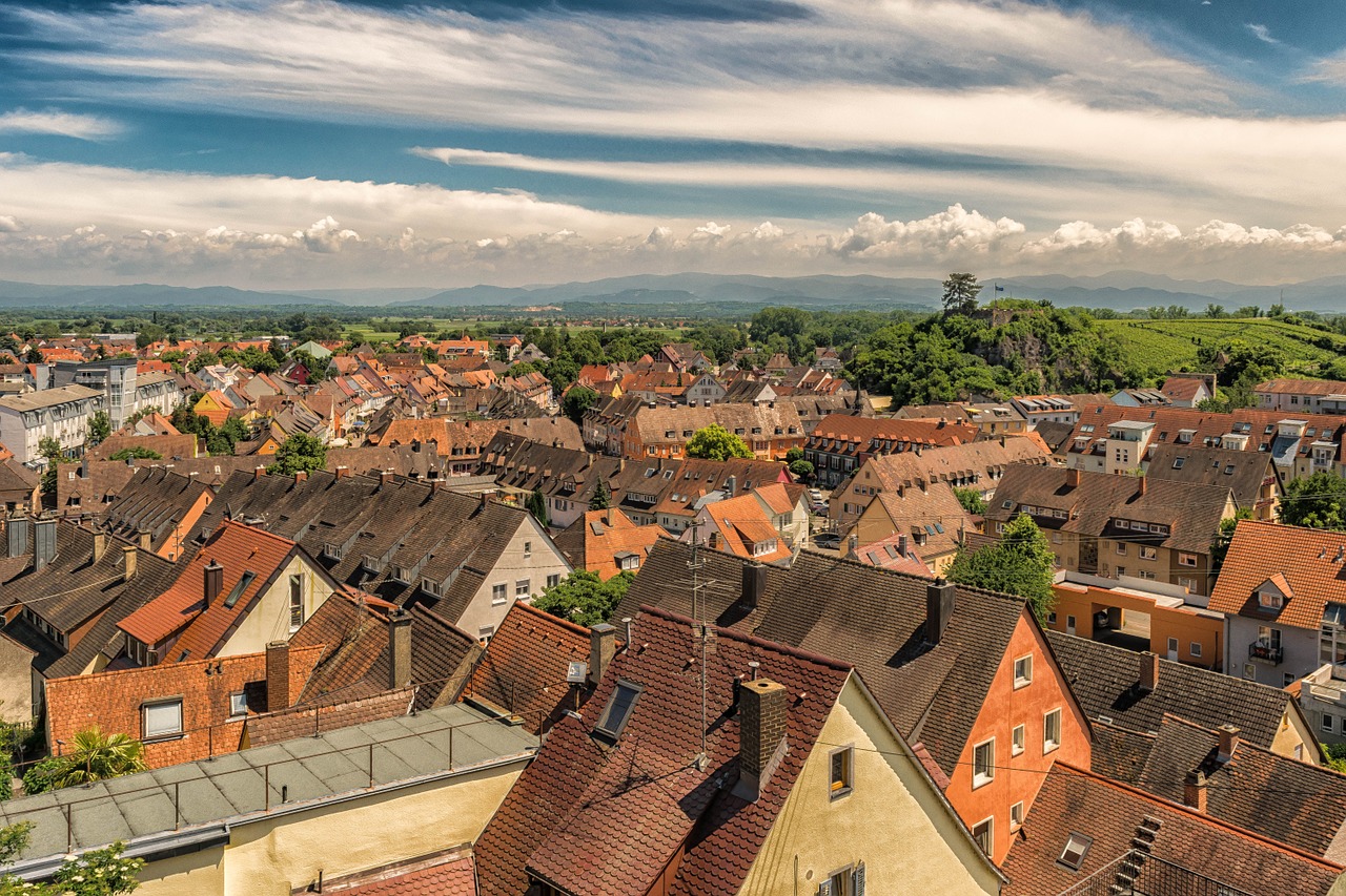 roofs homes city free photo