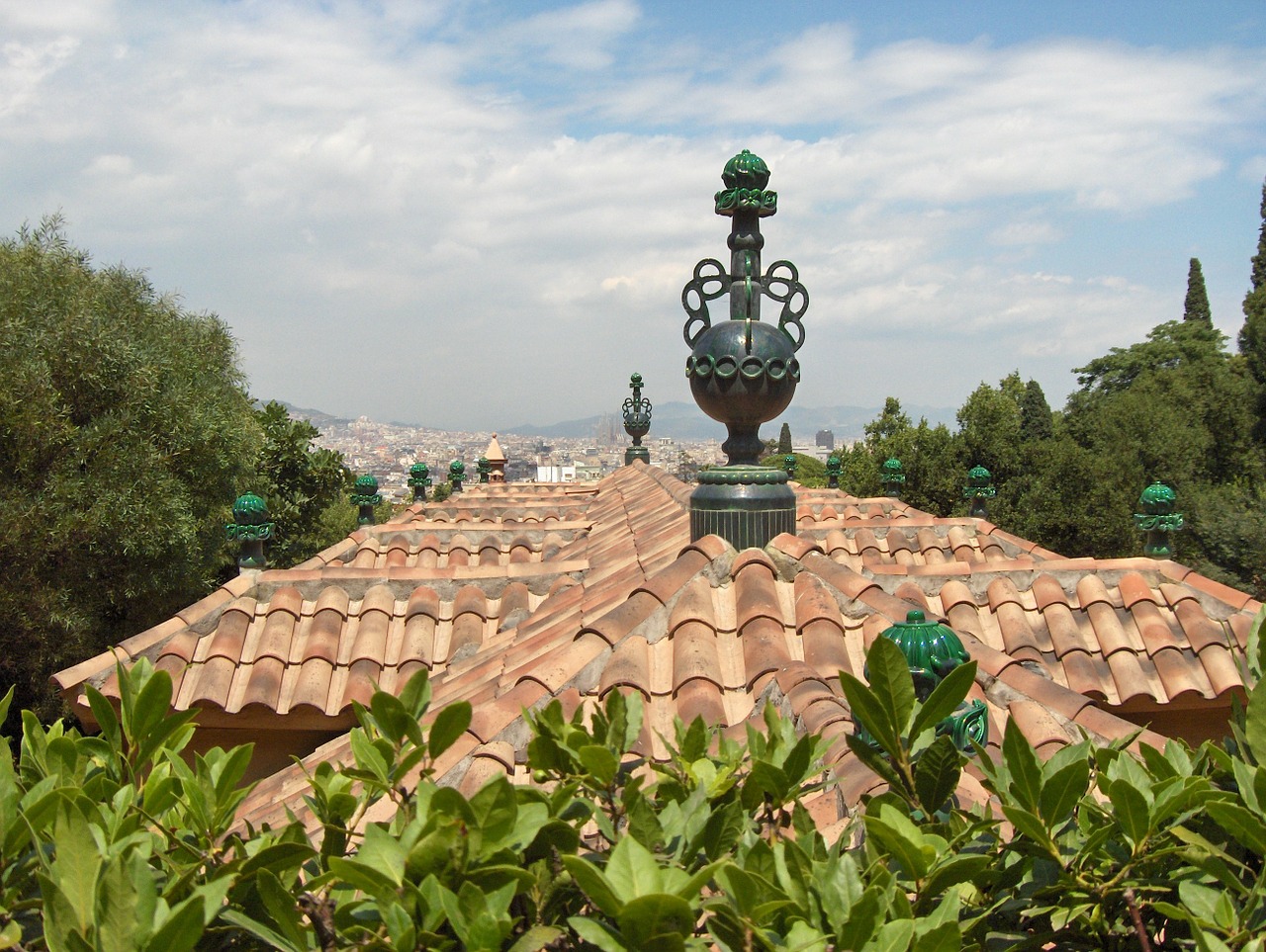 roofs sky tiles free photo