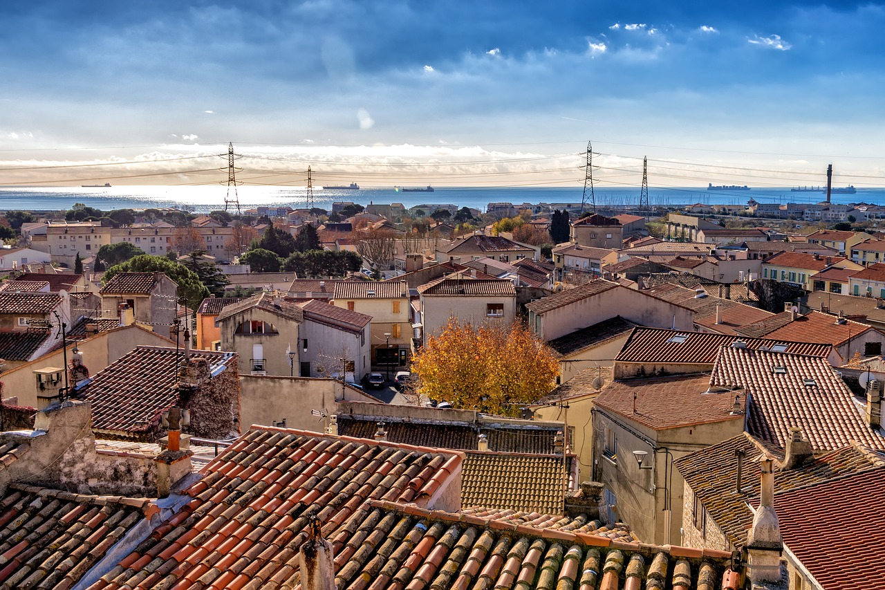 roofs city france free photo