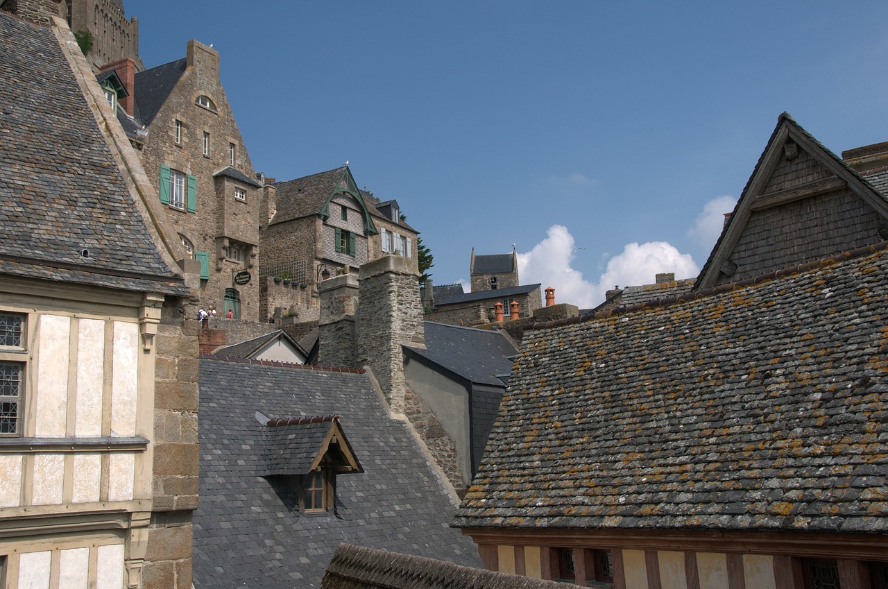 roofs homes middle ages free photo