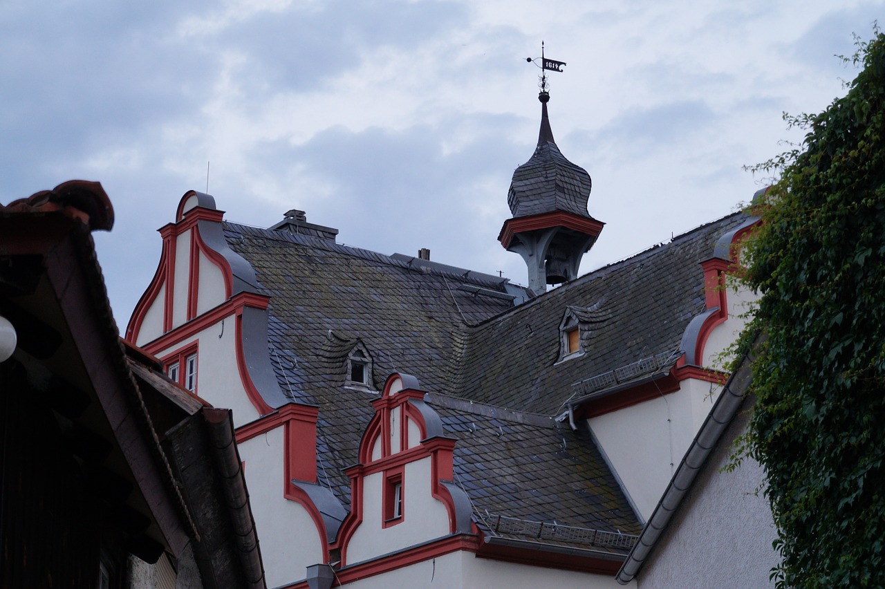 roofs building town hall free photo