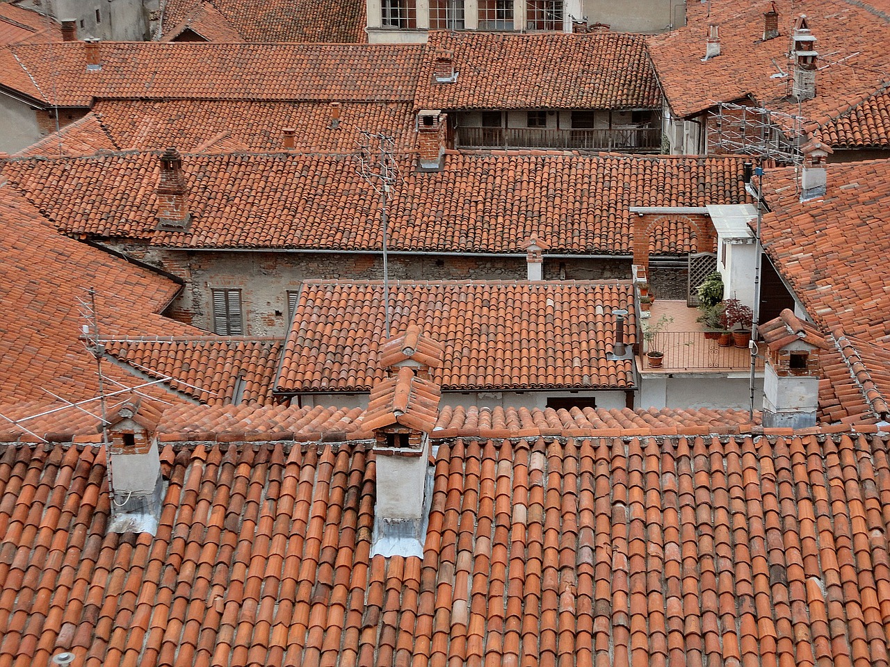 roofs houses tile free photo