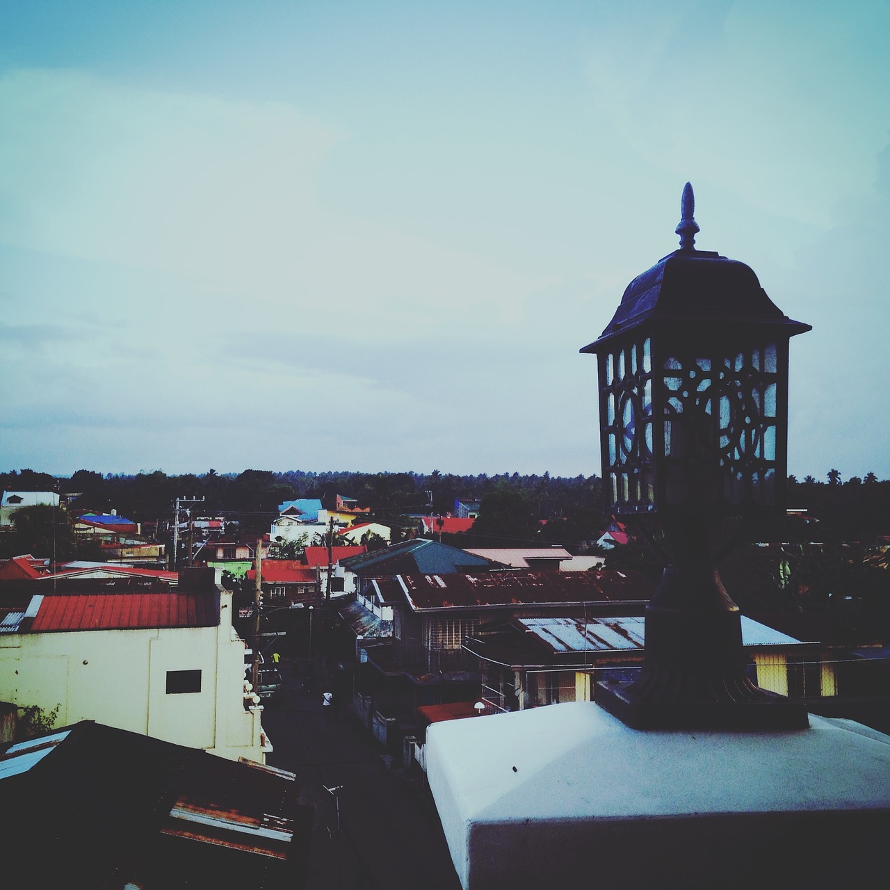 rooftop light sky free photo