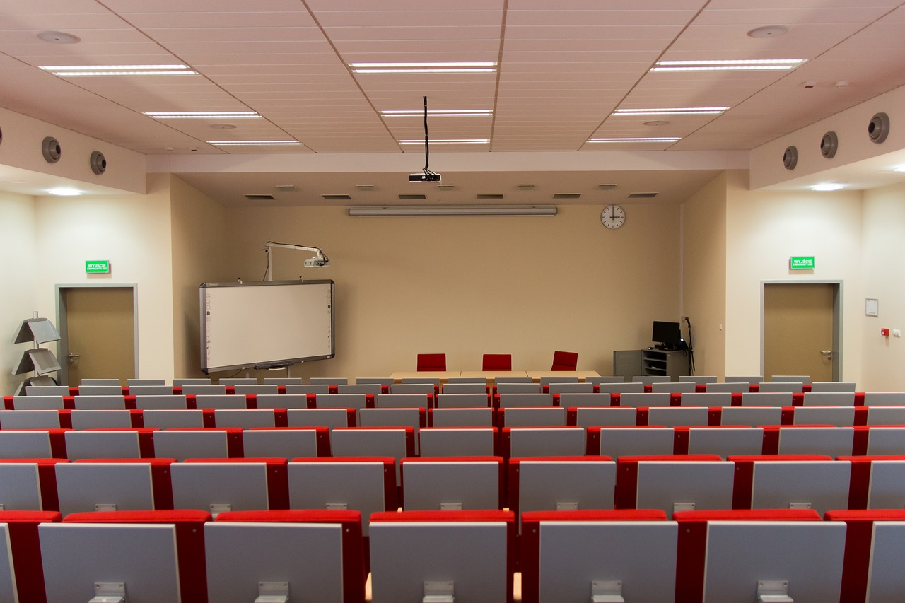 room lecture hall assembly hall free photo