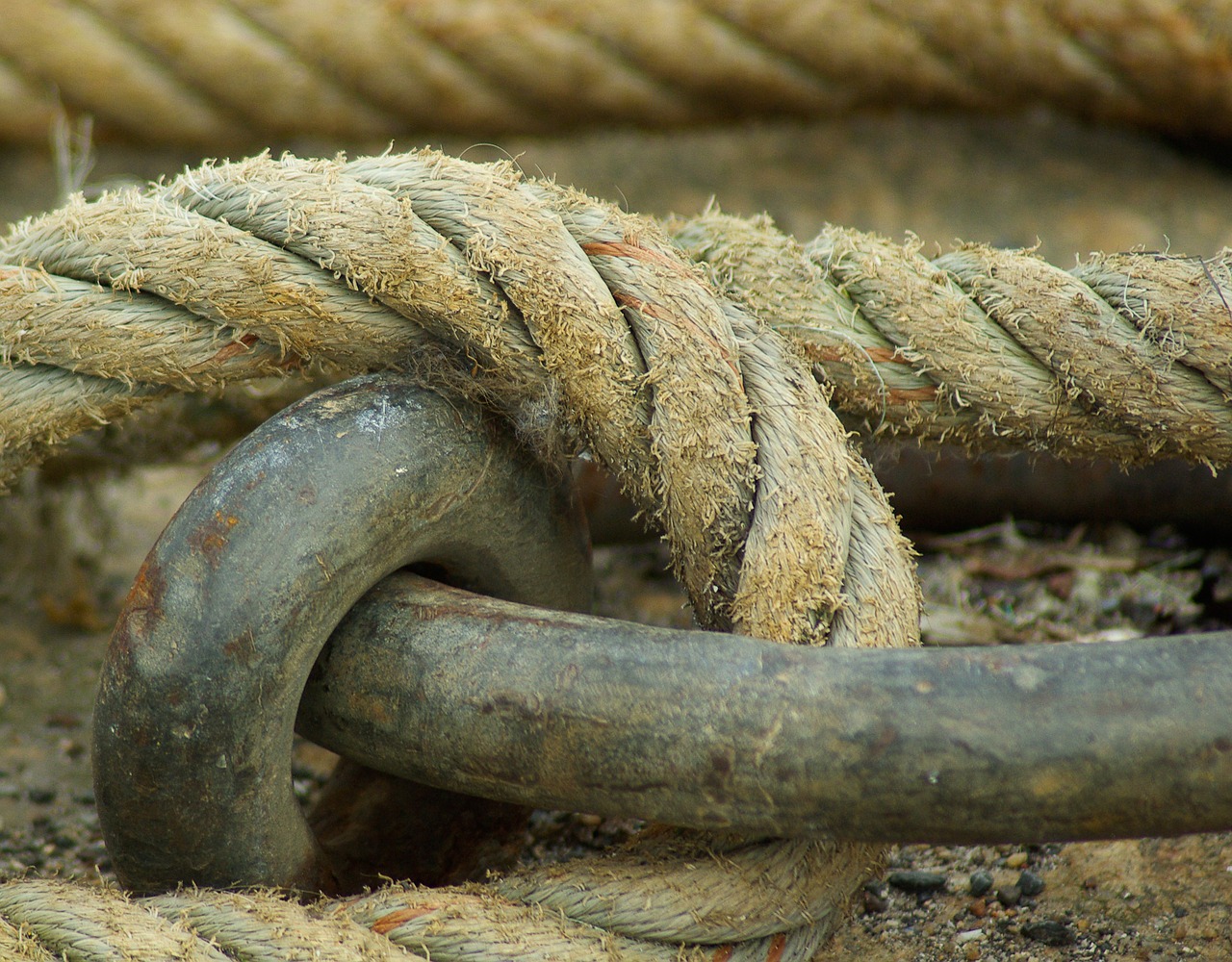 rope ring boat free photo