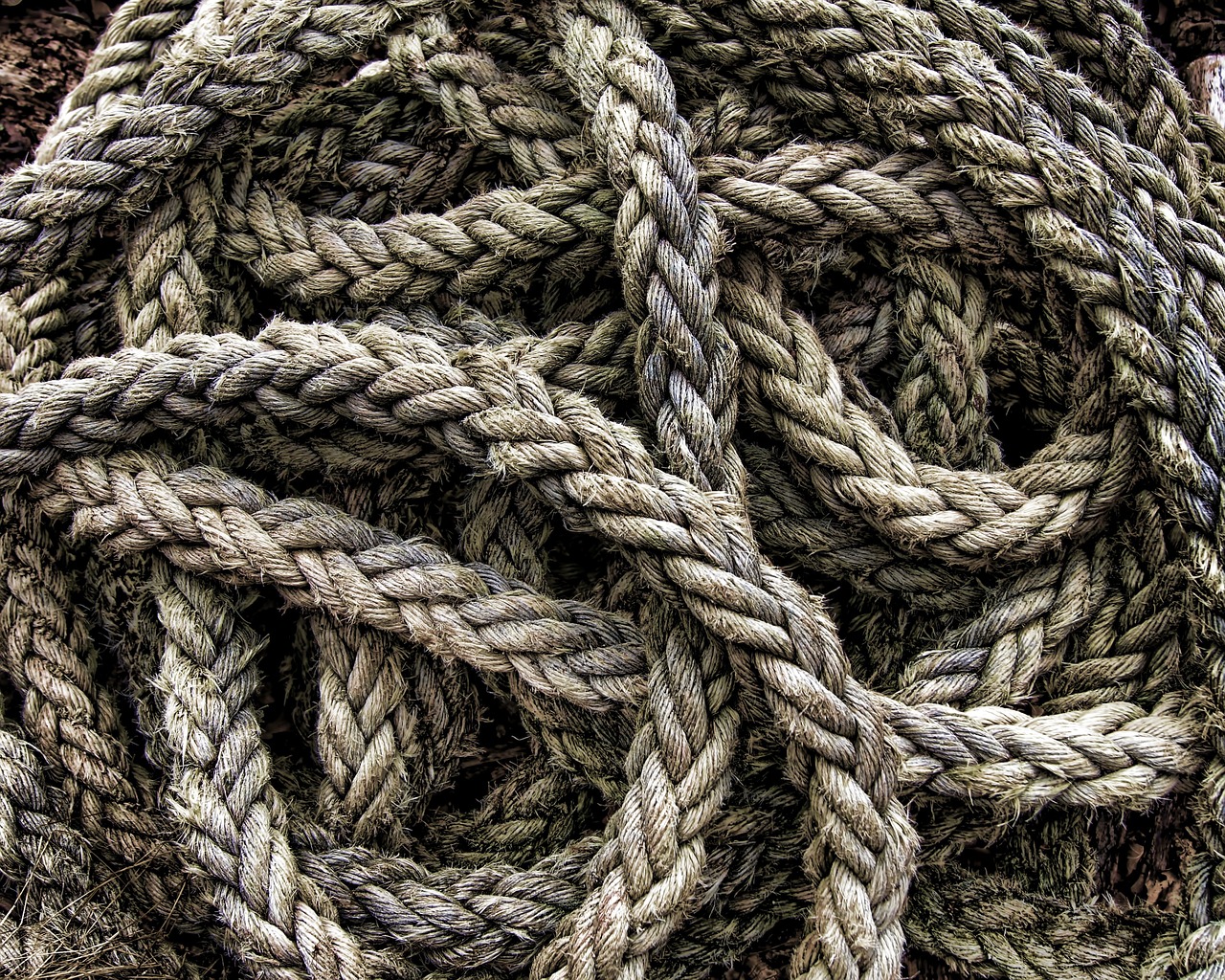 rope braid braided free photo