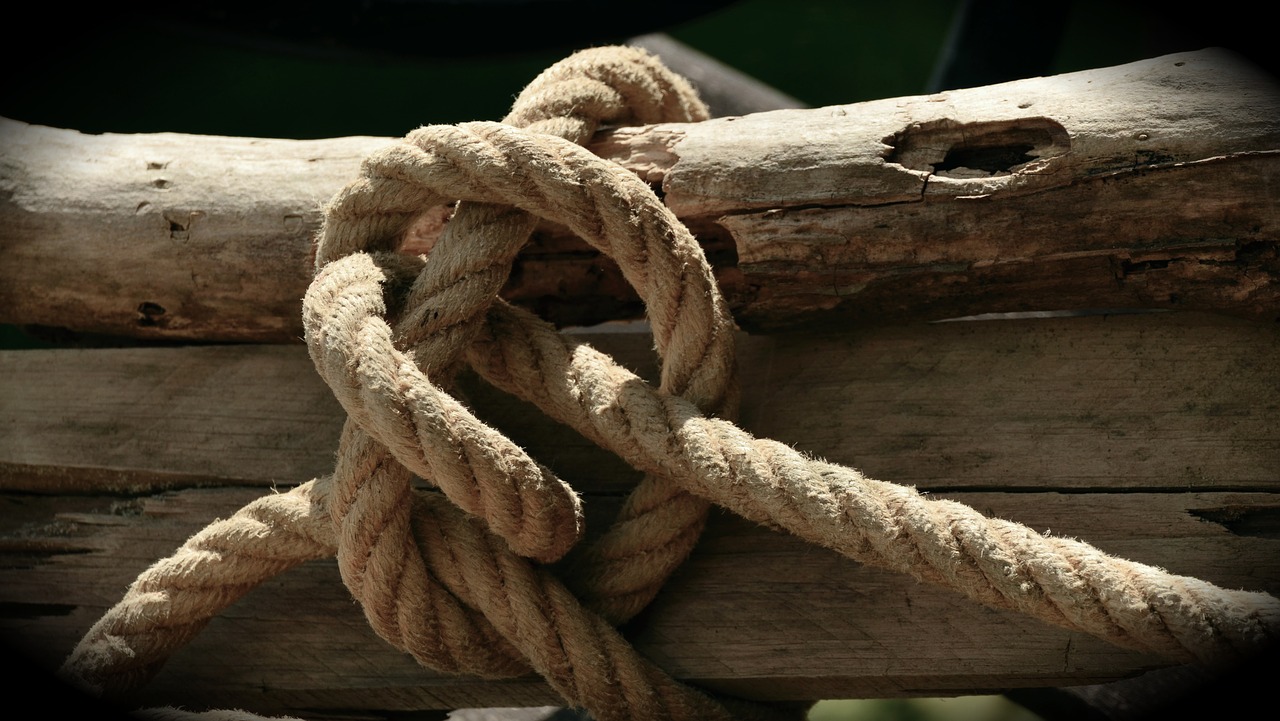 rope natural rope knot free photo