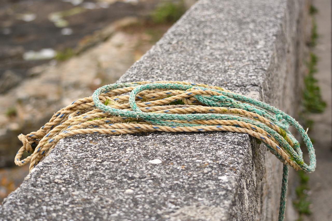 rope link tether free photo
