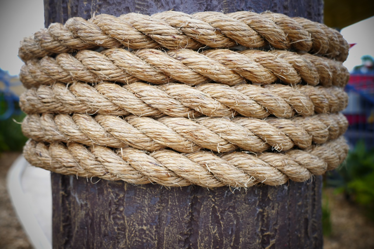 rope pier dock free photo