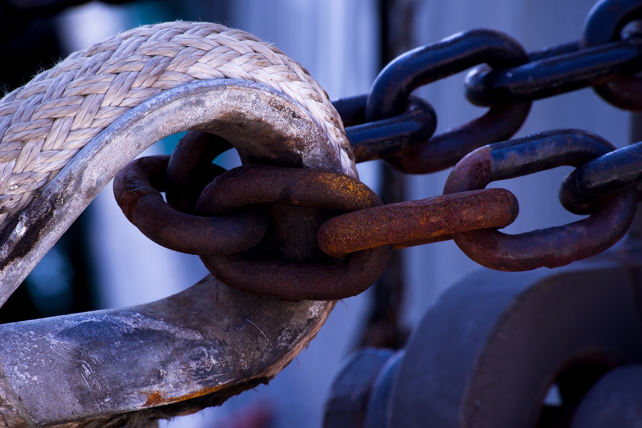 rope  mooring  chain free photo