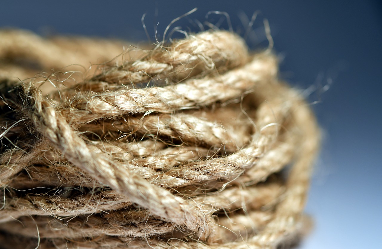 rope  navy  macro free photo