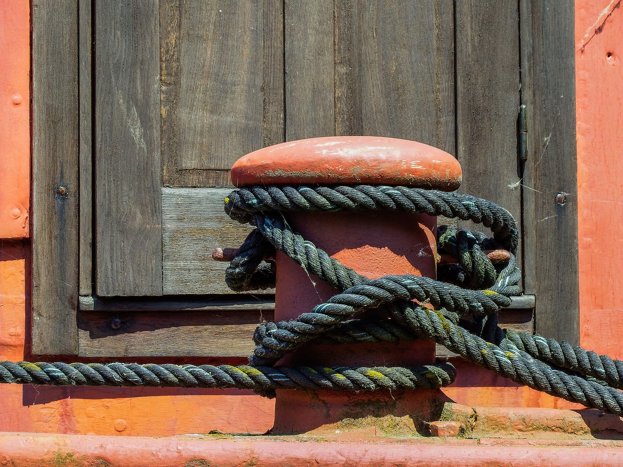 rope  red  maritime free photo