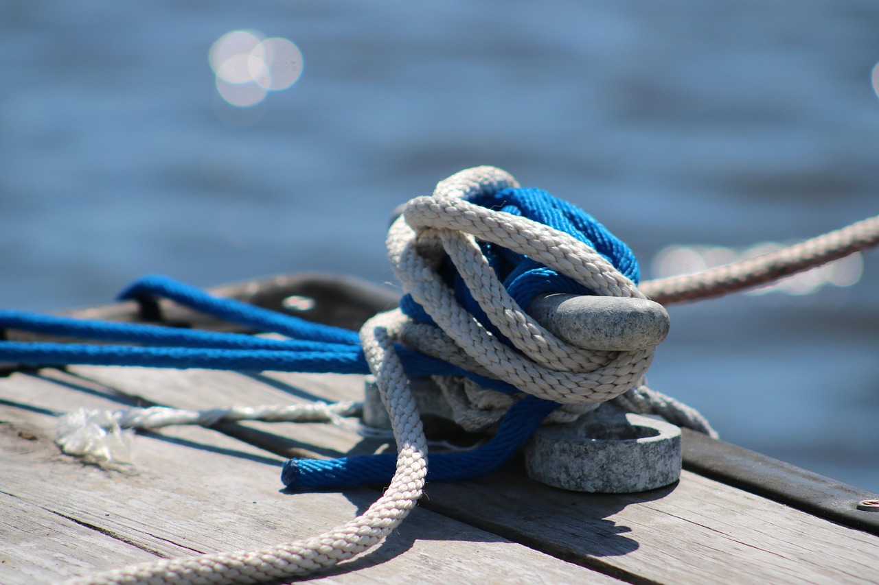 rope  cleat  marina free photo