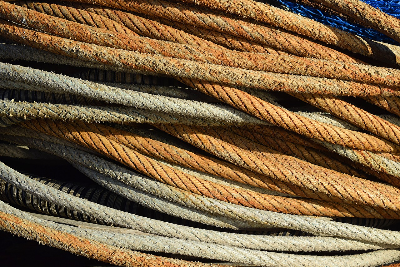 rope  coil  texture free photo