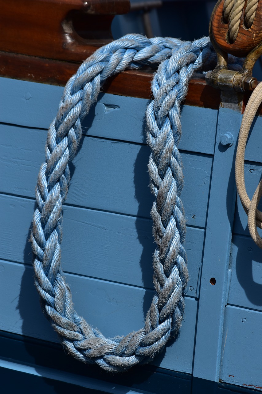 rope  boat  sailboat free photo