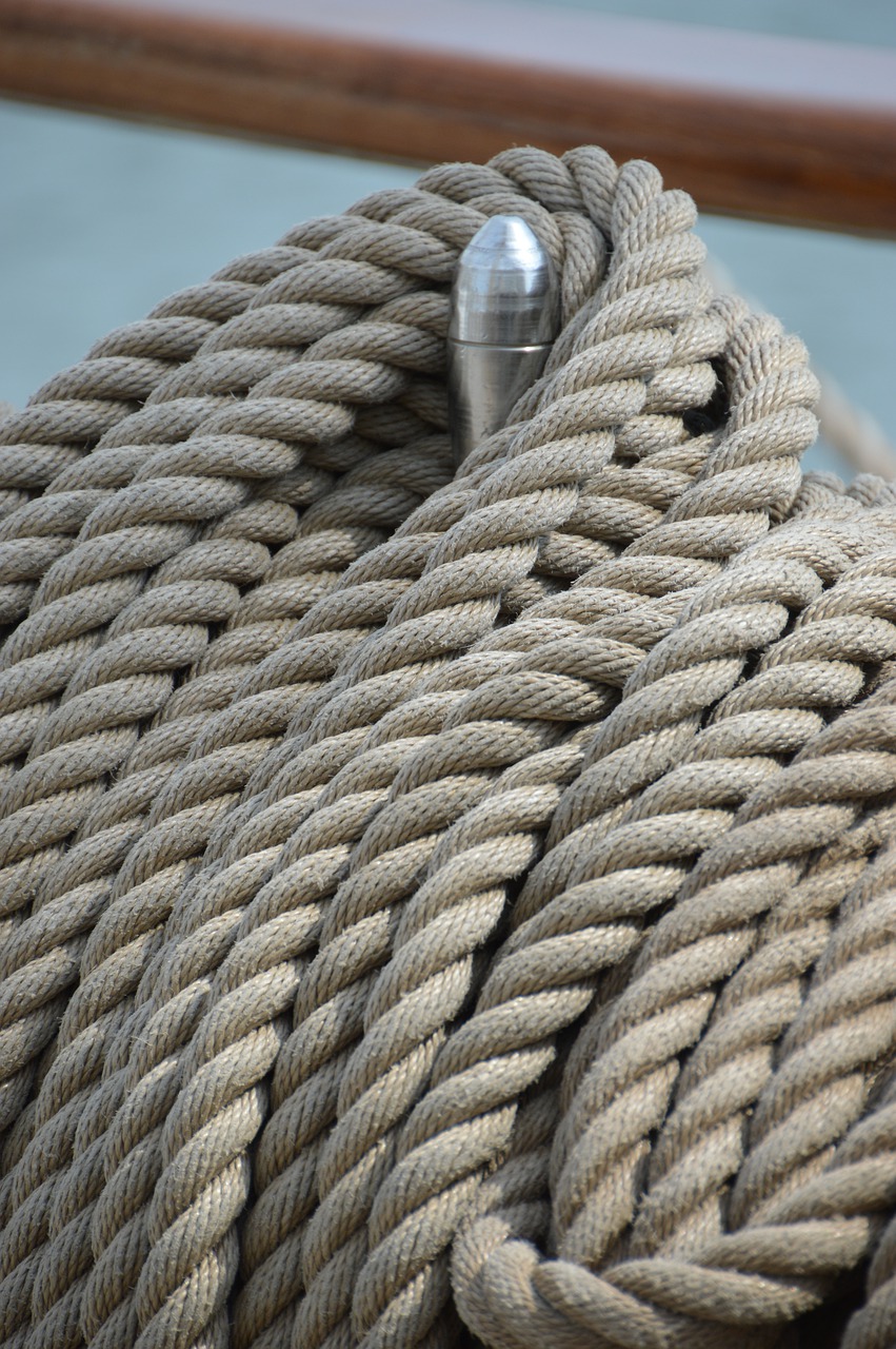 rope  marin  boat free photo