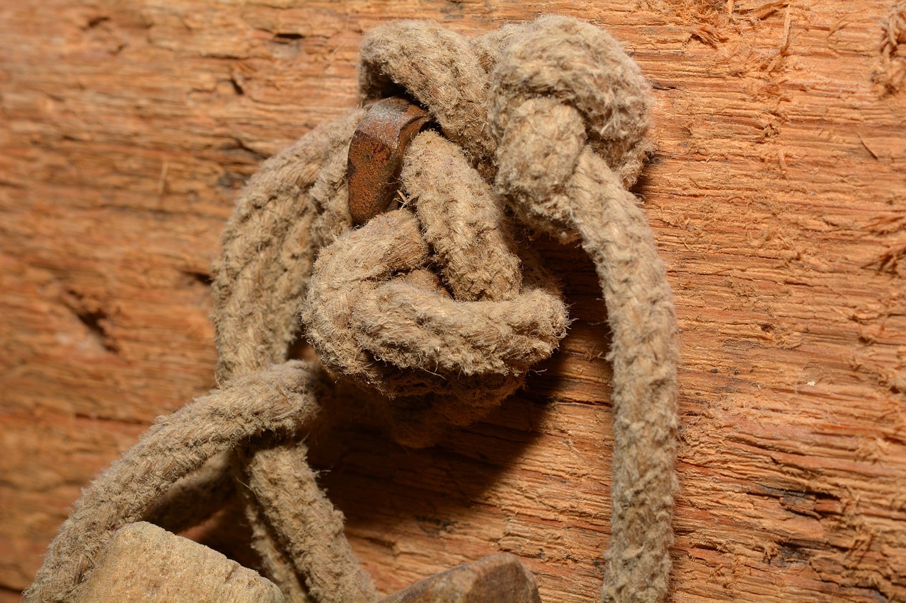 rope cord knot free photo