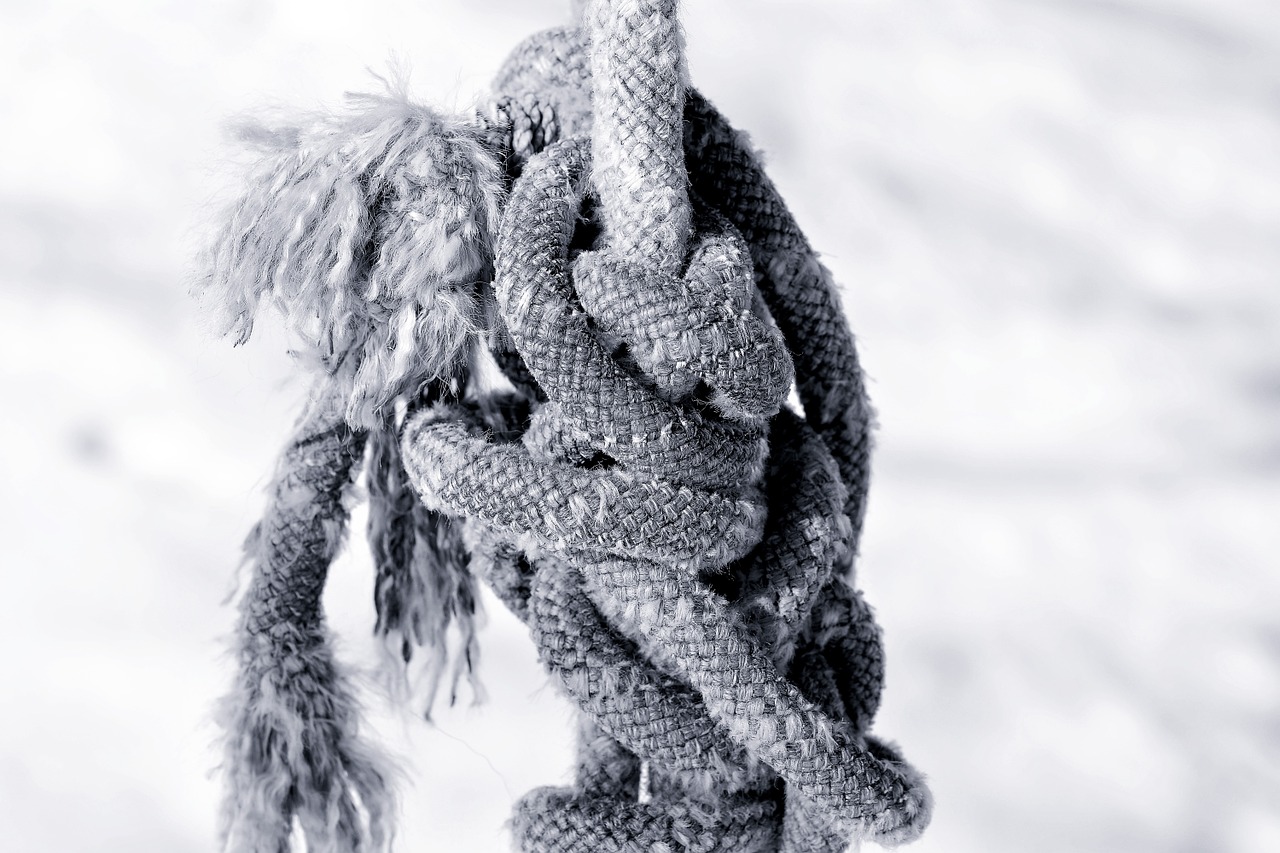 rope rotated knitting free photo