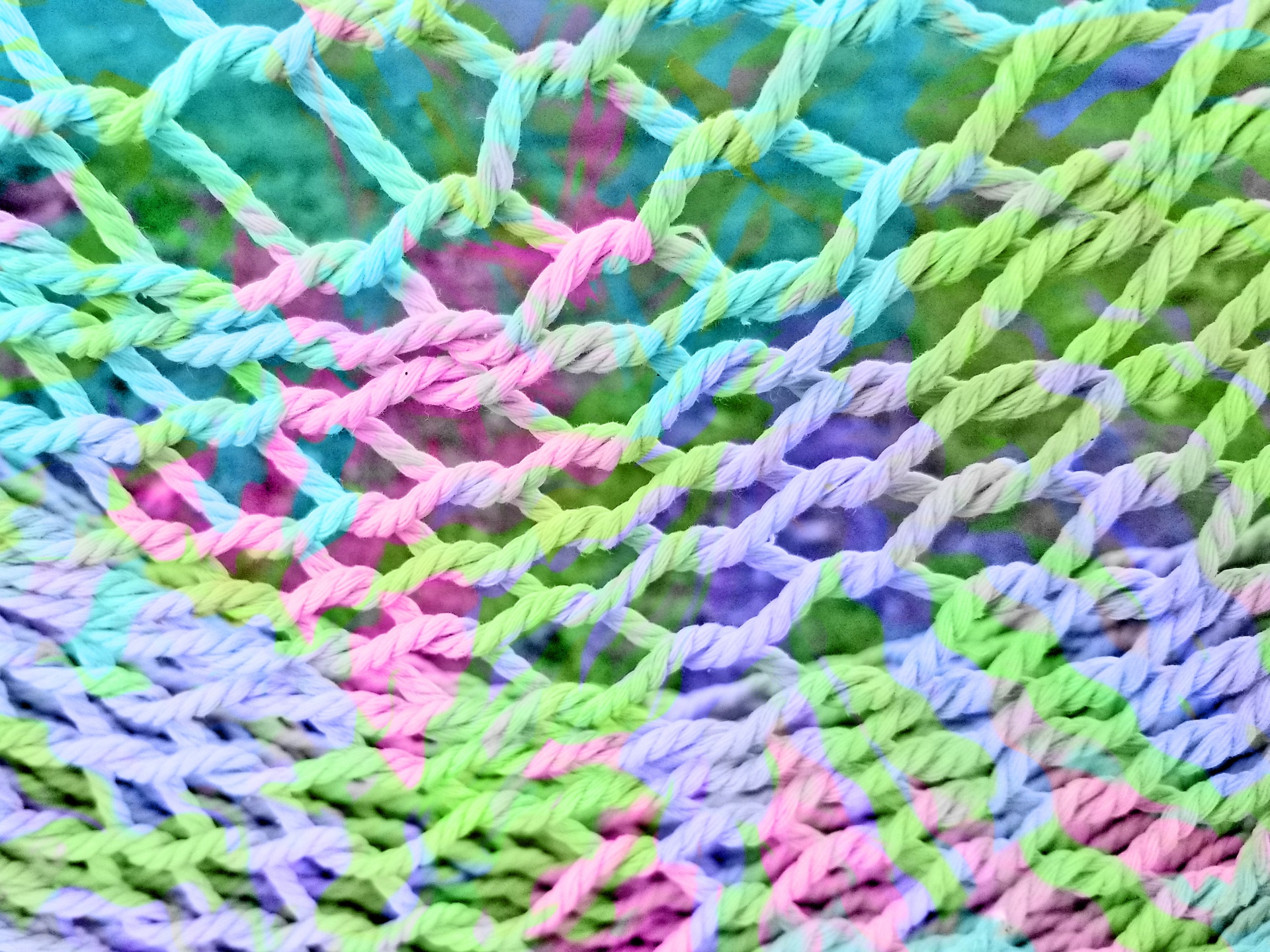 rope colorful draped free photo