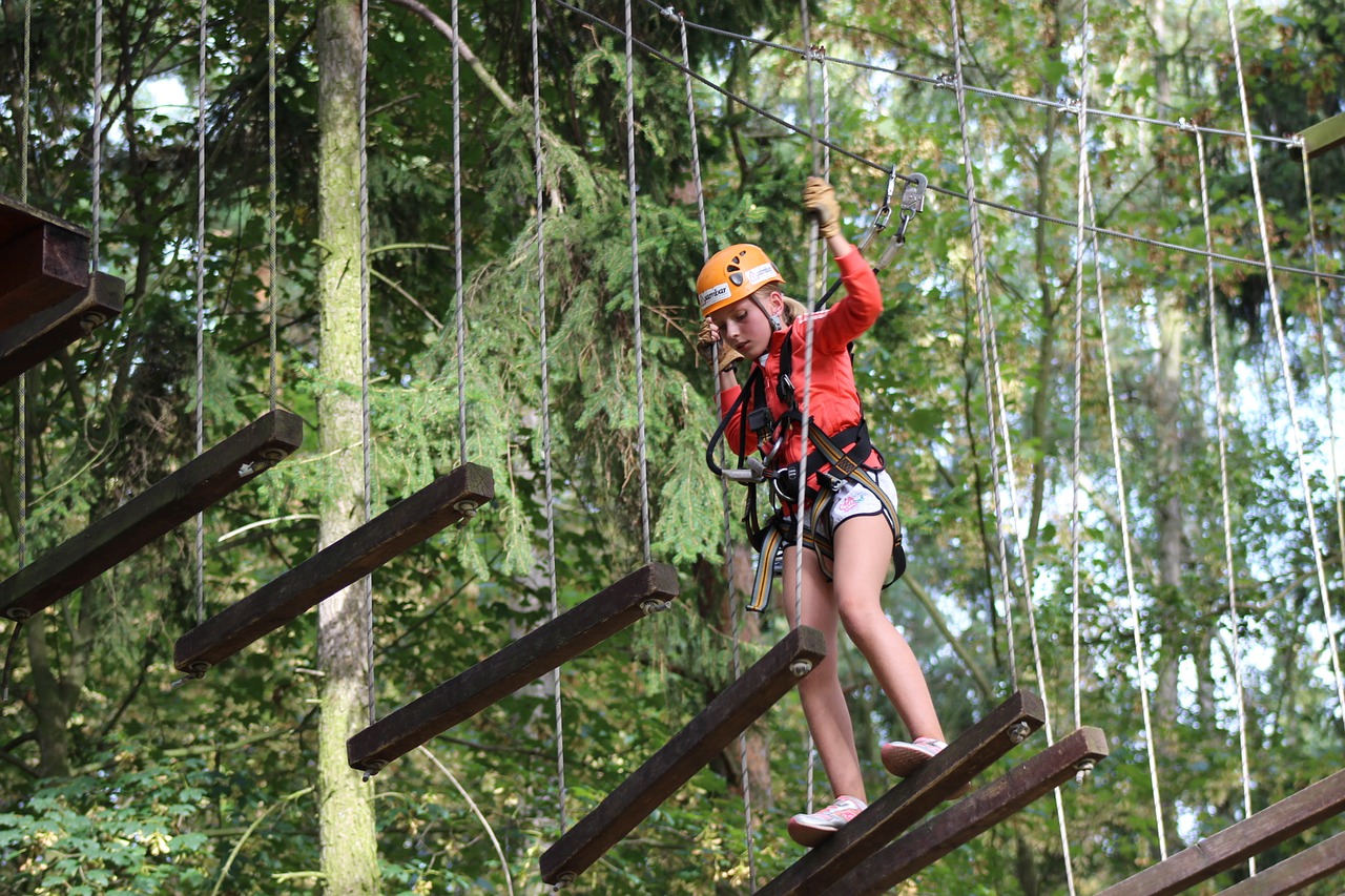 rope park kladno movement free photo