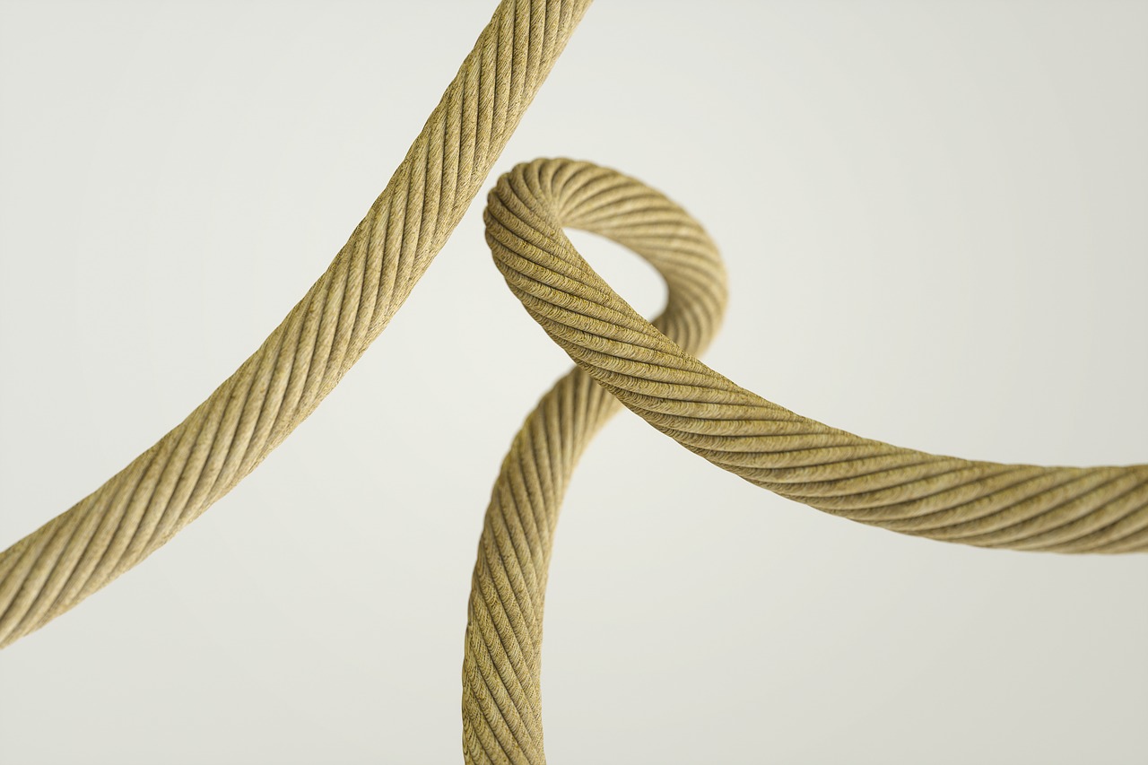 ropes rope detail knot free photo