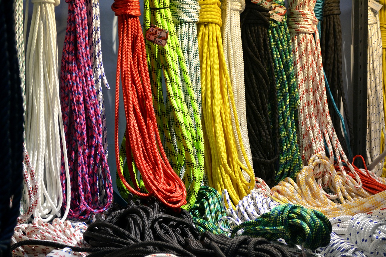 ropes hawsers cords free photo