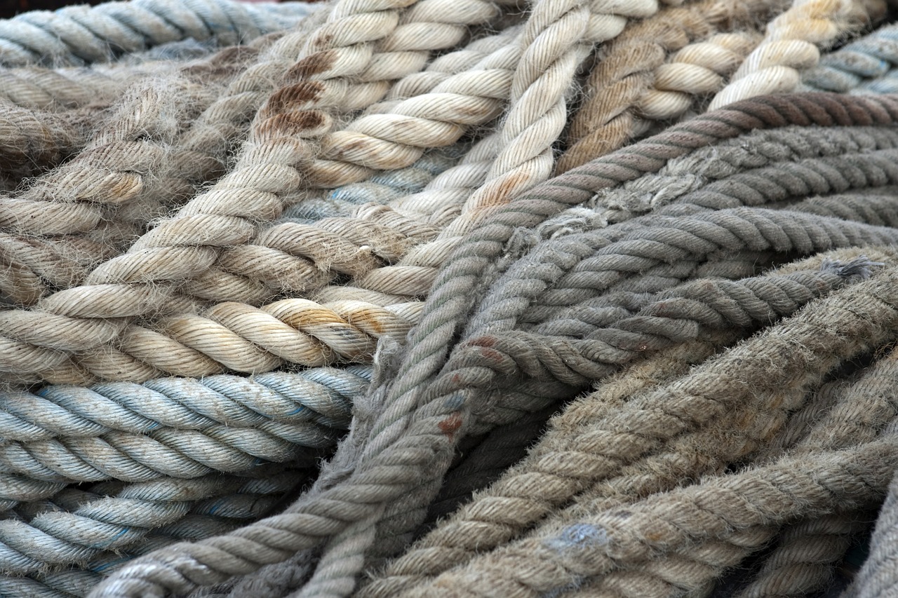 ropes old rope beige free photo