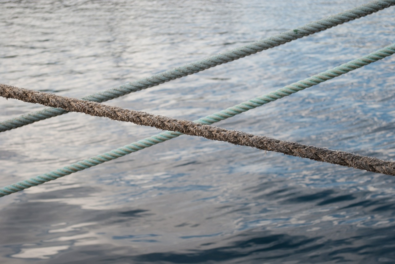ropes sea maritimo free photo