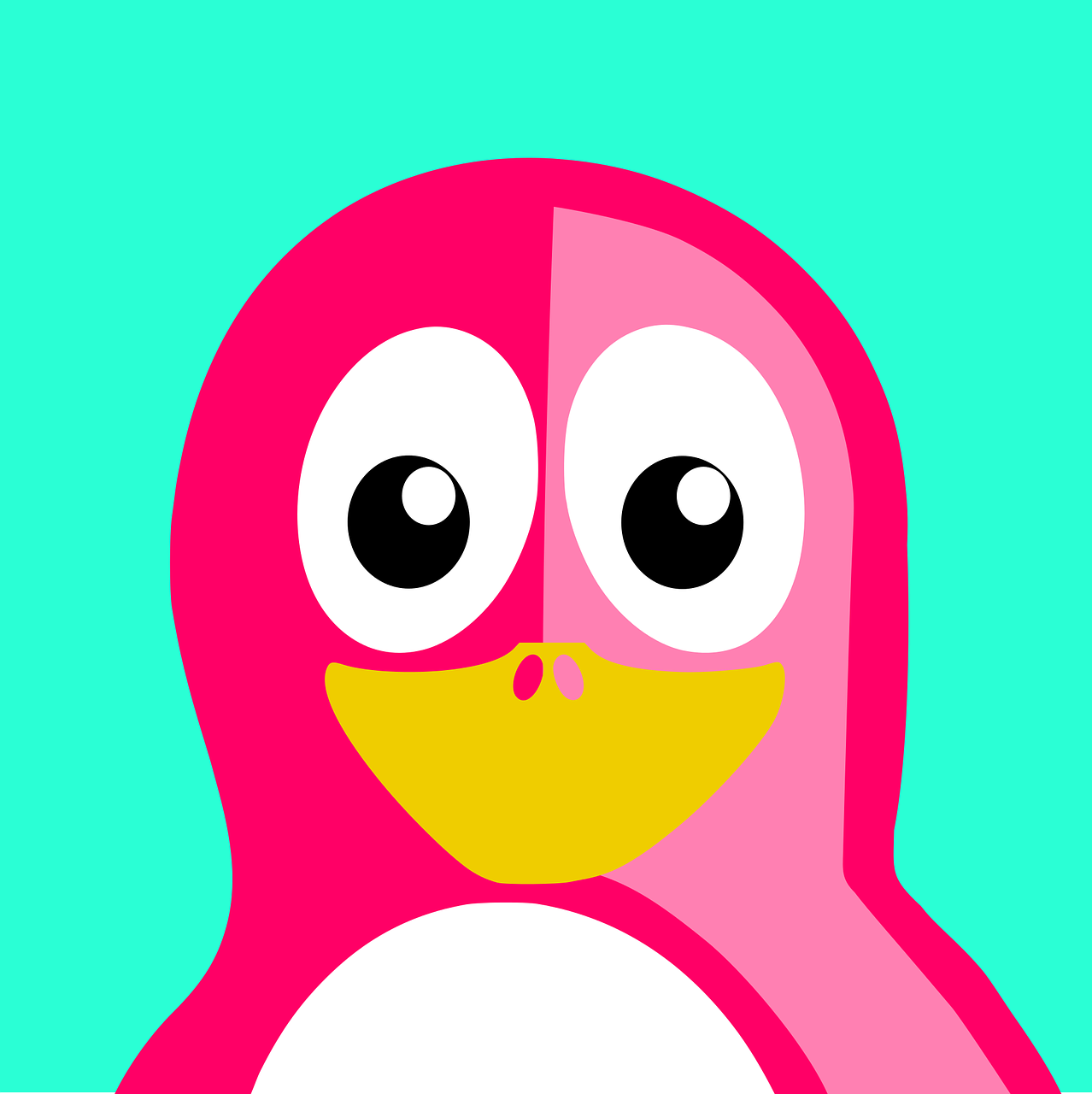 rose tux penguin free photo