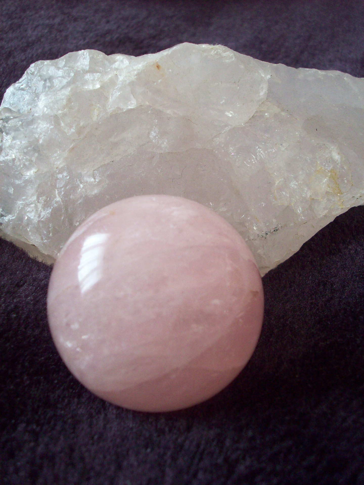 rose quartz rose quartz sphere natural rose quartz free photo