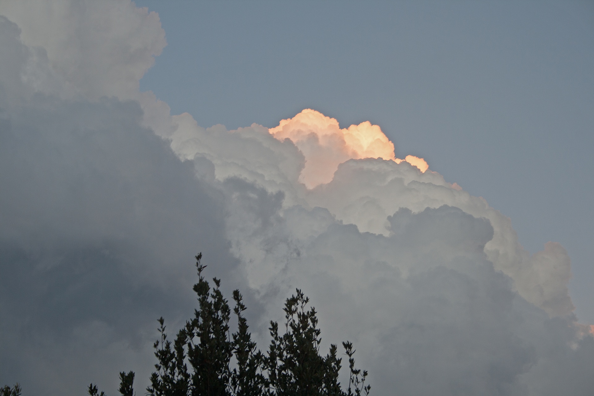 cloud cumulus edged free photo