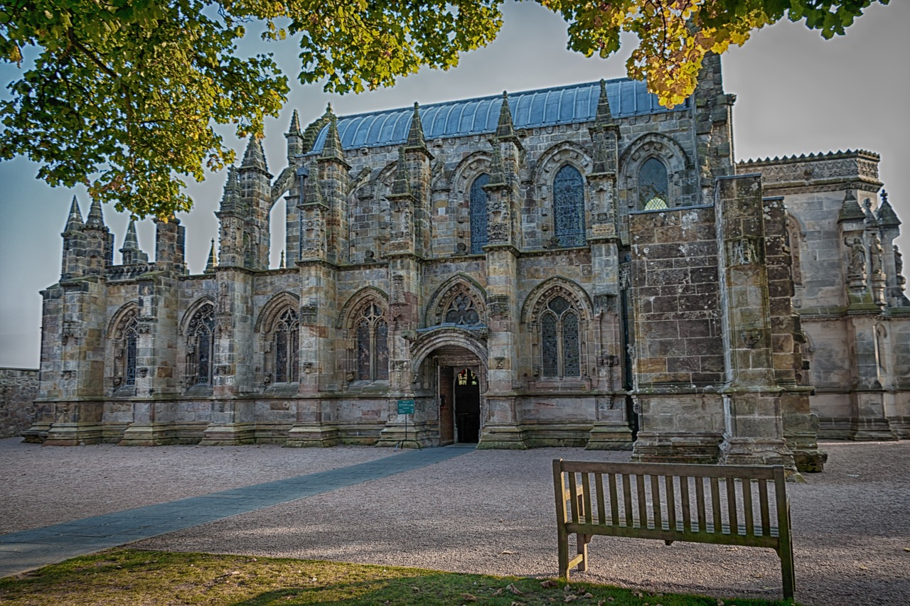 rosslyn rosslyn chapel freemasons free photo