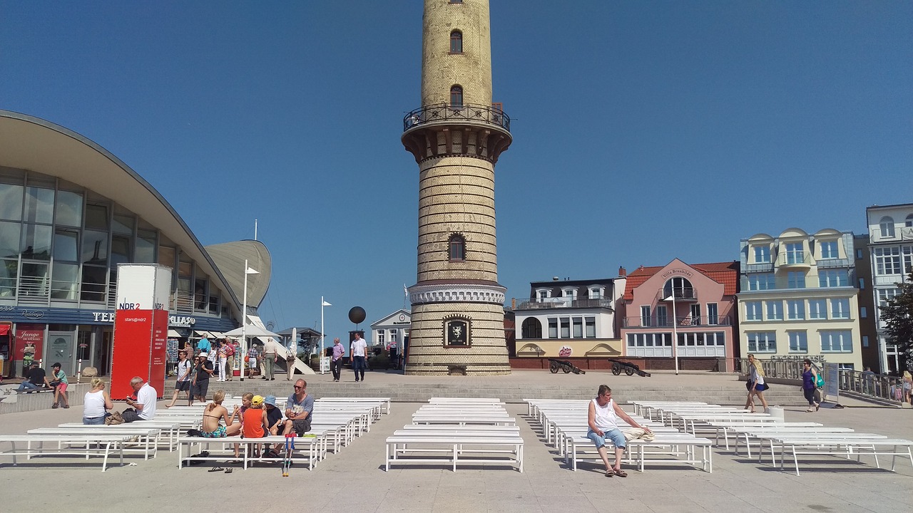 rostock warnemünde baltic sea free photo