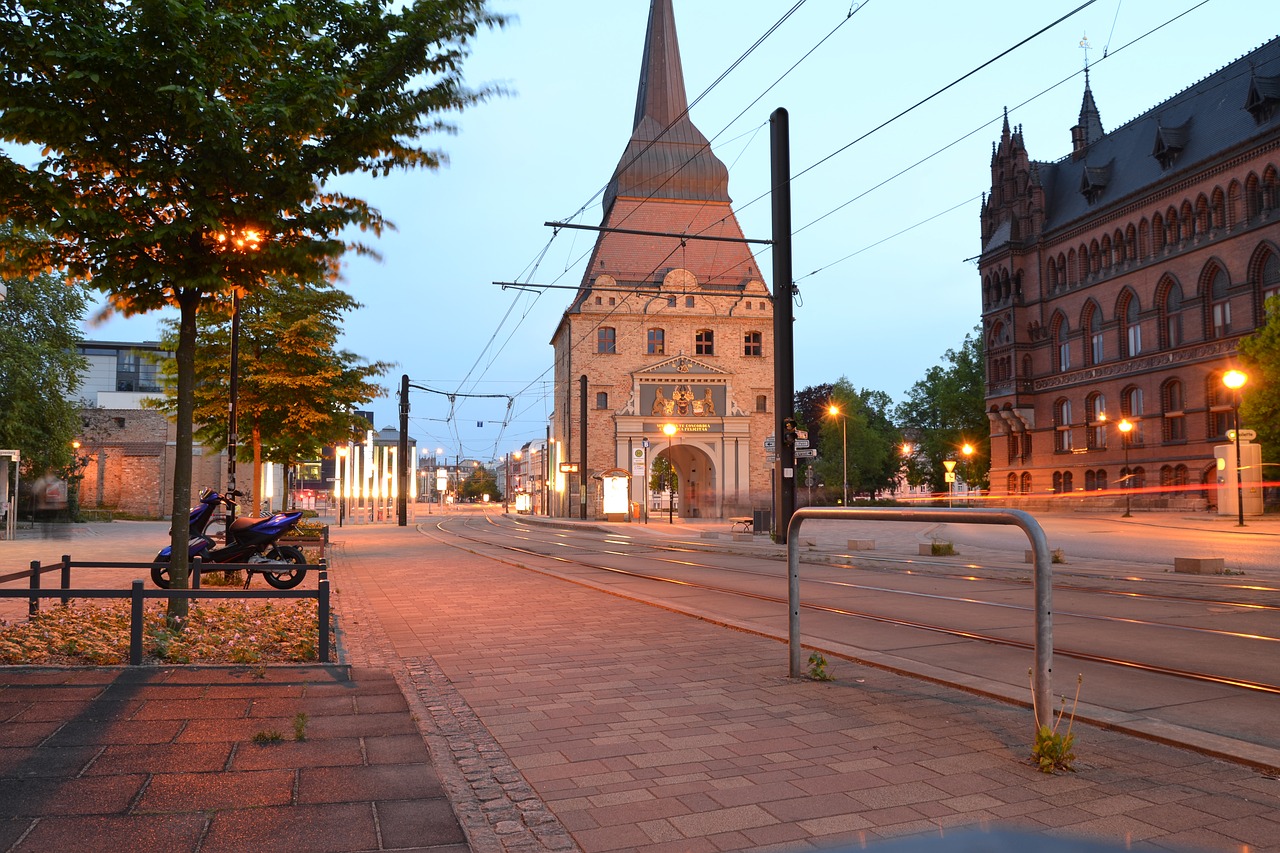 rostock  hanseatic city  architecture free photo